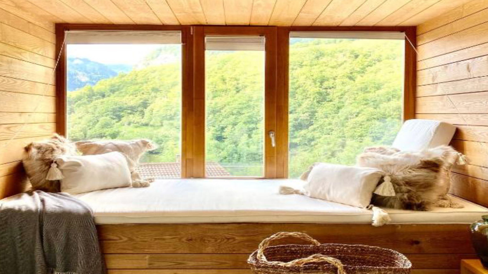 Habitación con vistas a la montaña